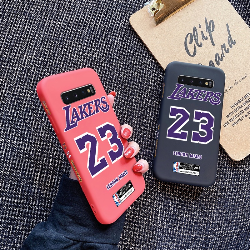Ốp điện thoại silicon in hình James cho Samsung Galaxy S9 S10 4G S10 5G S10E S10 Lite S10 Plus S9 Plus