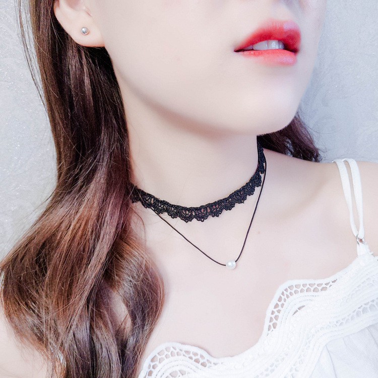 Vòng Cổ Choker 2 Tầng