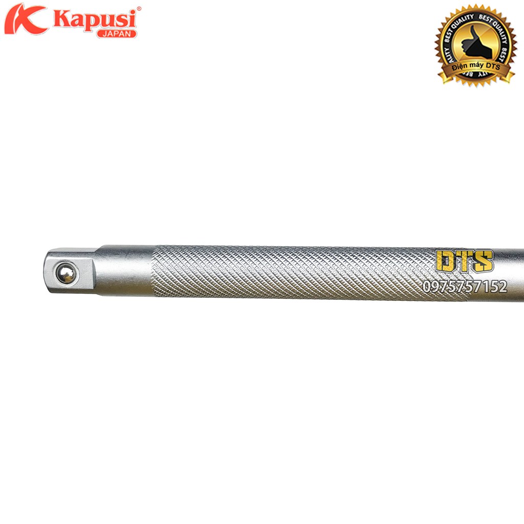 Cần siết chữ L Nhật Kapusi 1/2’’x14’’ 350mm, tay siết lực cong dạng chữ L vặn đầu tuýp, đầu khẩu