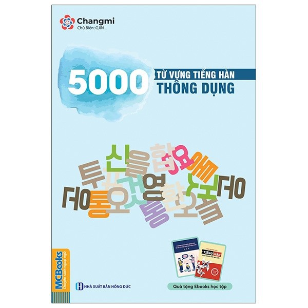 Sách - 5000 Từ Vựng Tiếng Hàn Thông Dụng - Tặng Kèm APP Mcbooks Học Online | Sổ Tay Plan