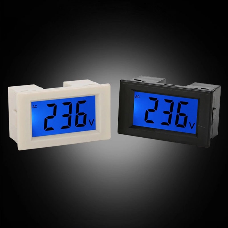 Vôn Kế Kỹ Thuật Số Màn Hình LCD D85-120 2 Dây AC 80-500V