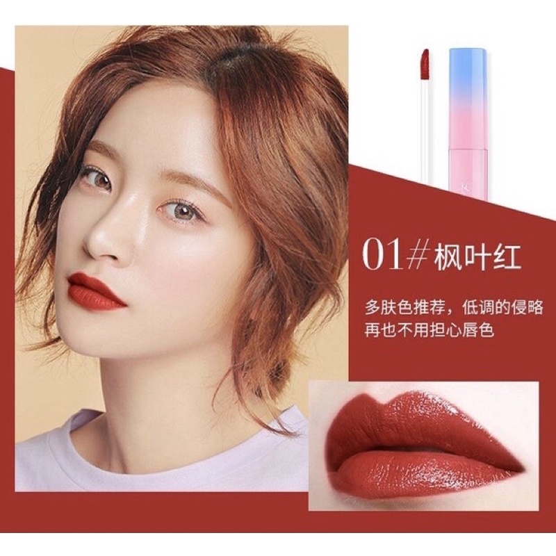 Son Kem Lameila Velvet Tint Lip Glaze- Làm Mịn Môi Nội Địa Trung | BigBuy360 - bigbuy360.vn