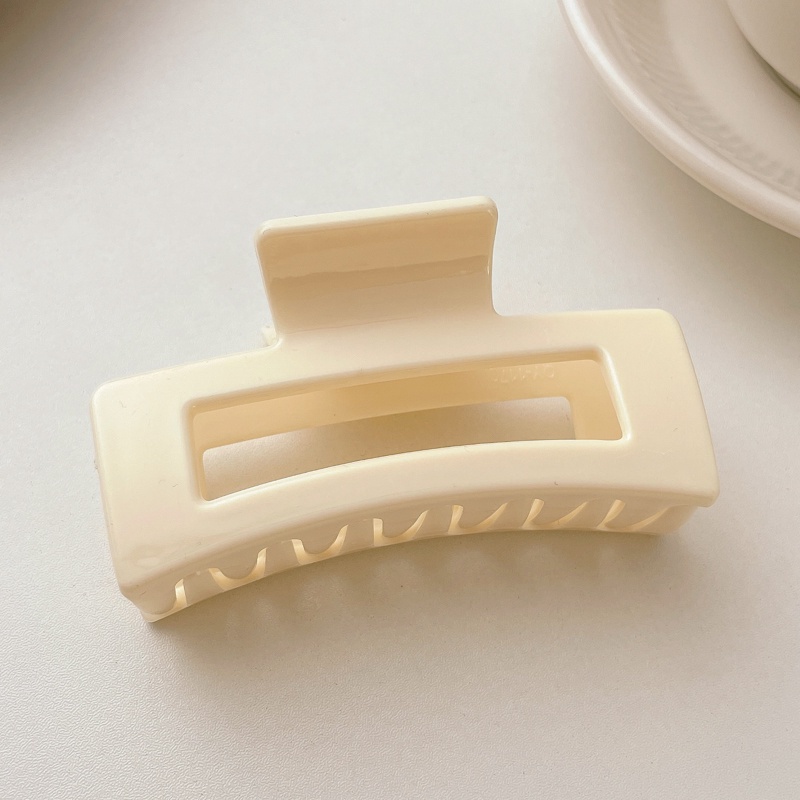 Kẹp Tóc Màu Cà Phê Nhám Thanh Lịch Thời Trang Hàn Quốc