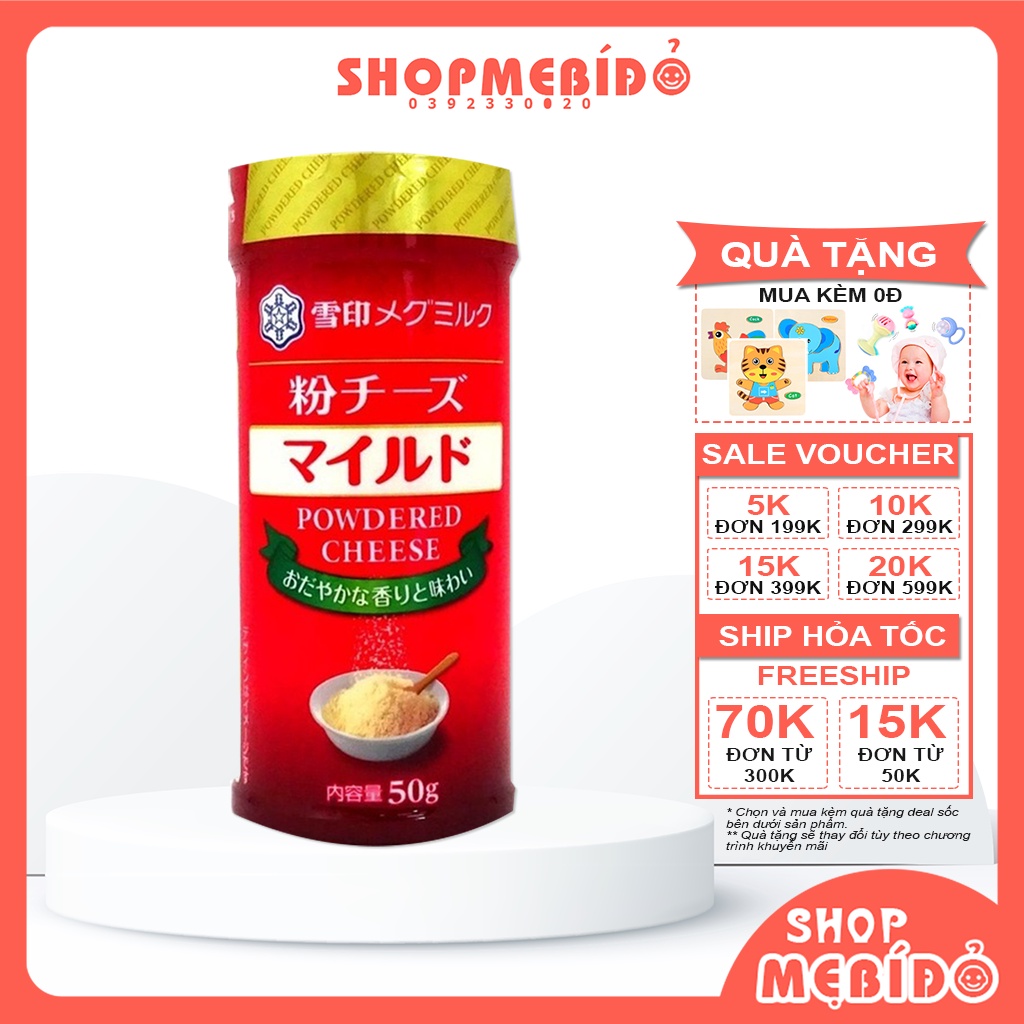 Phô Mai Rắc Cháo MEG Nội Địa Nhật