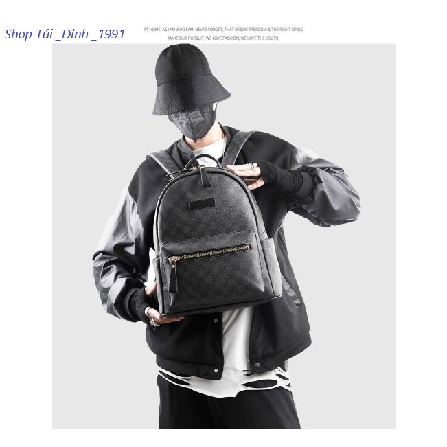 Balo da UNISEX nam nữ thời trang ulzzang cao cấp Shop túi đỉnh 1991 cao cấp hàn quốc đi học du lịch phù hợp cho sinhviên
