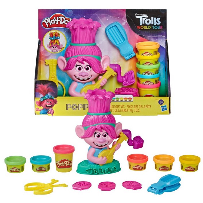 Bộ đồ chơi đất nặn công chúa Poppy Trolls - Play Doh
