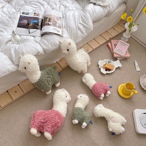 Đồ chơi nhồi bông hình lạc đà đáng yêu làm quà tặng sinh nhật