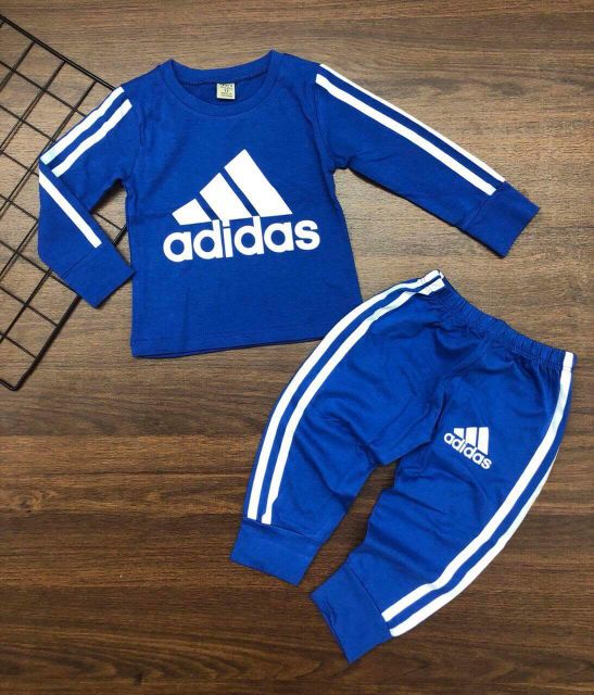 J102 Bộ bé trai dài tay adidas 8-20kg