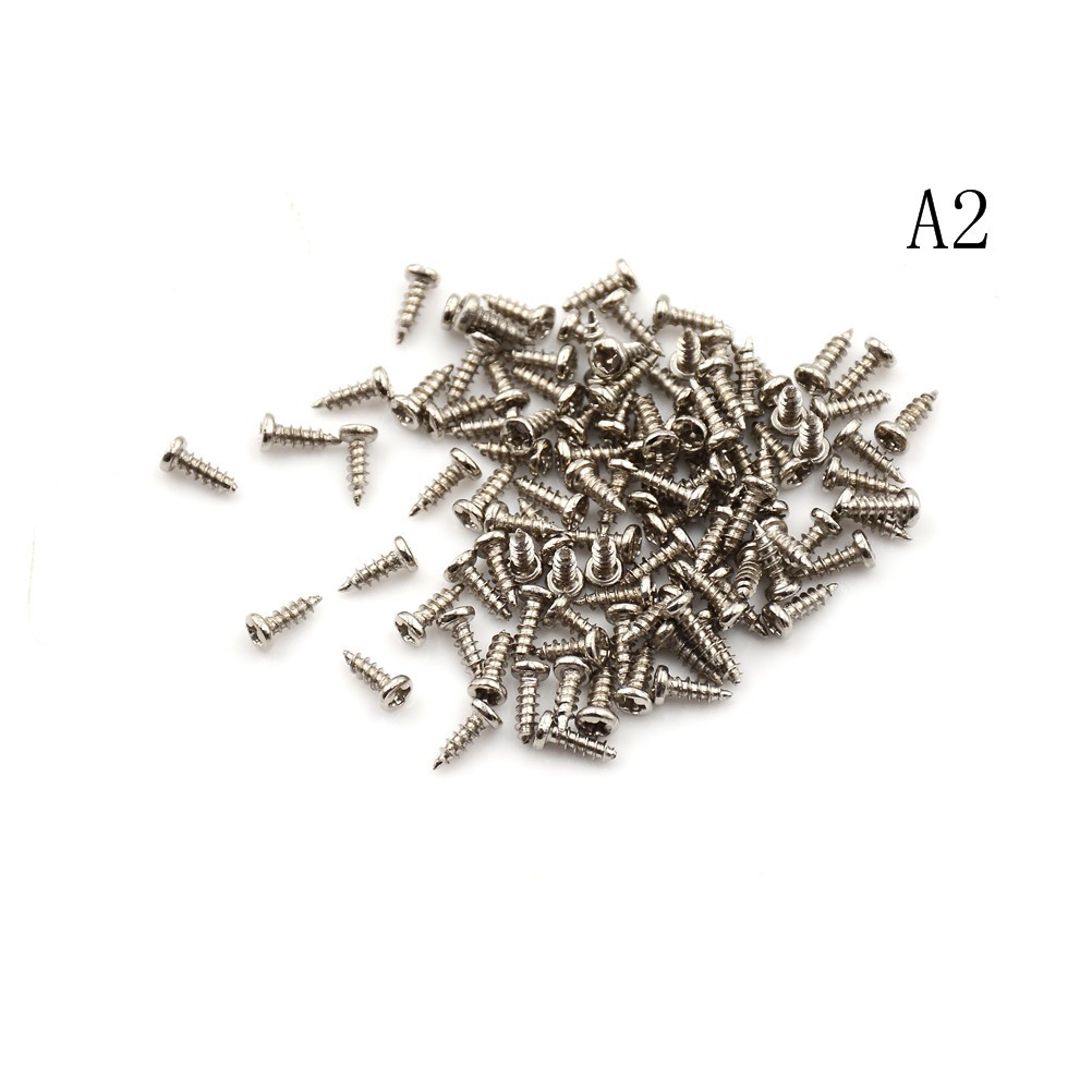 Set 100 Ốc Vít Đầu Tròn Đường Kính M2 Chuyên Dụng