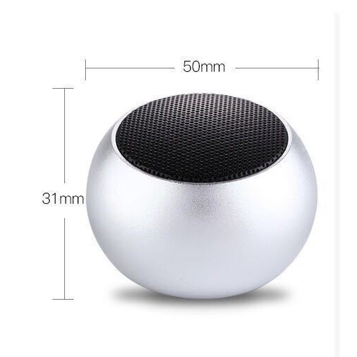 Loa Bluetooth Mini M3 Vỏ Kim Loại Siêu nhẹ - loa thông minh - loa di động - loa mini - lao cầm tay