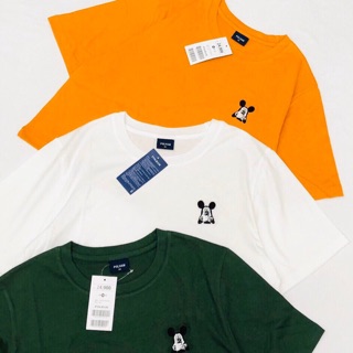 Áo polham crop mickey ( có ảnh thật )