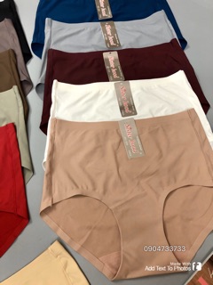 [Hàng Thái Lan] Quần lót đúc su nữ cạp cao sis 628