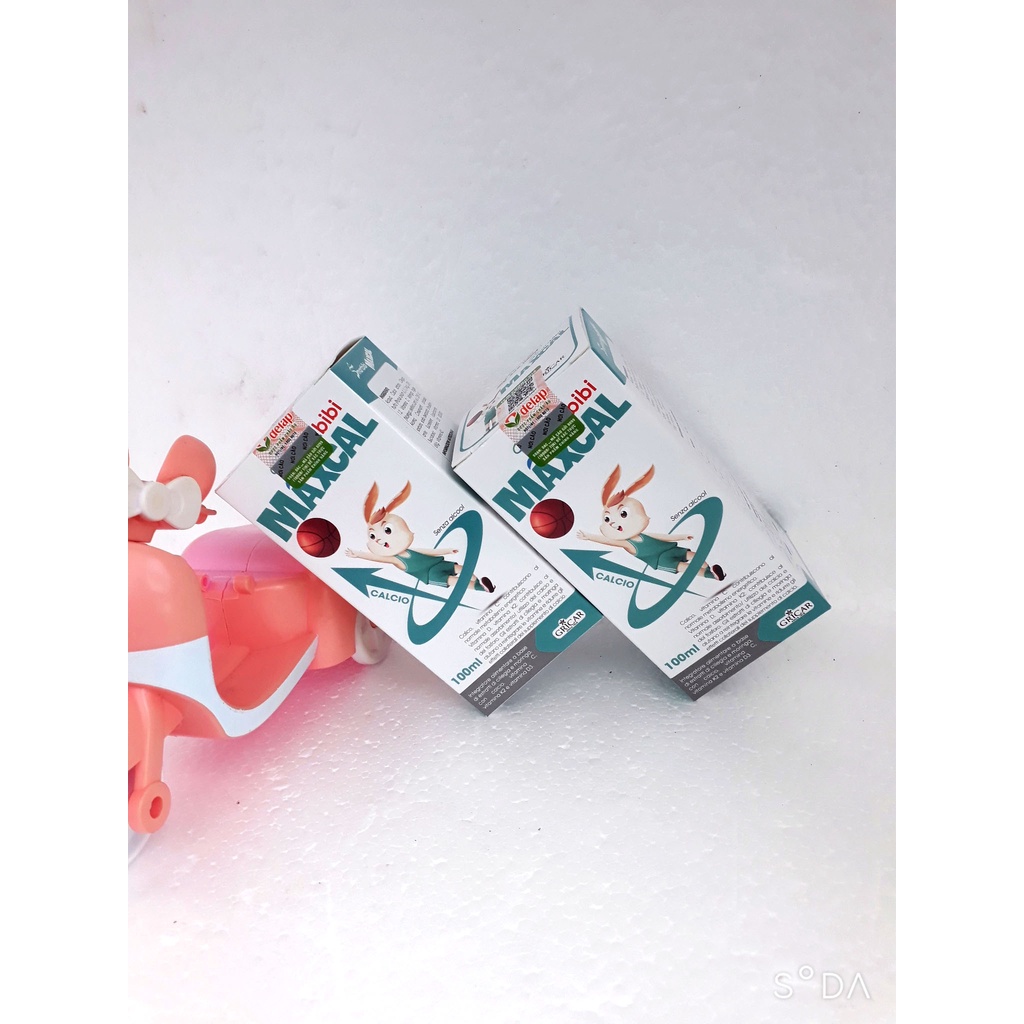 Smartbibi MAXCAL, bổ sung Canxi, D3K2 giúp bé hấp thụ canxi, hỗ trợ phát triển chiều cao và giảm nguy cơ còi xương ở trẻ