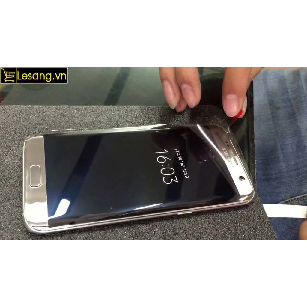 Miếng dán dẻo Full màn Galaxy S7 Edge hiệu Vmax chính hãng ( Trong suốt )