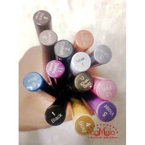 Chì kẻ mí nhũ Yewon Auto Glitter Eyeliner Pen,camelo,sang trọng.mã DB00045