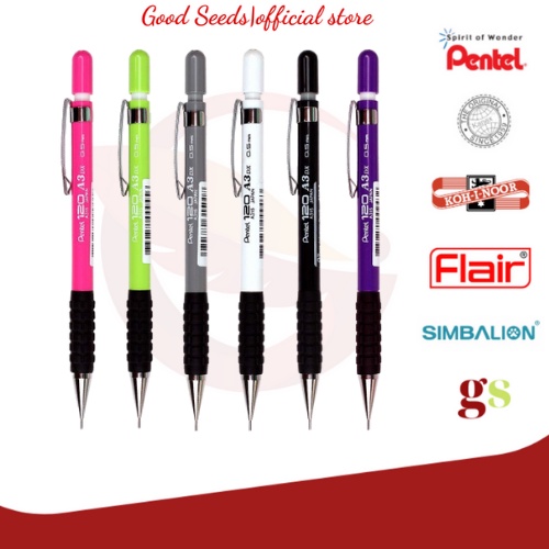 Bút chì kim kỹ thuật Pentel Grip A315 nét 0.3/0.5/0.7/0.9