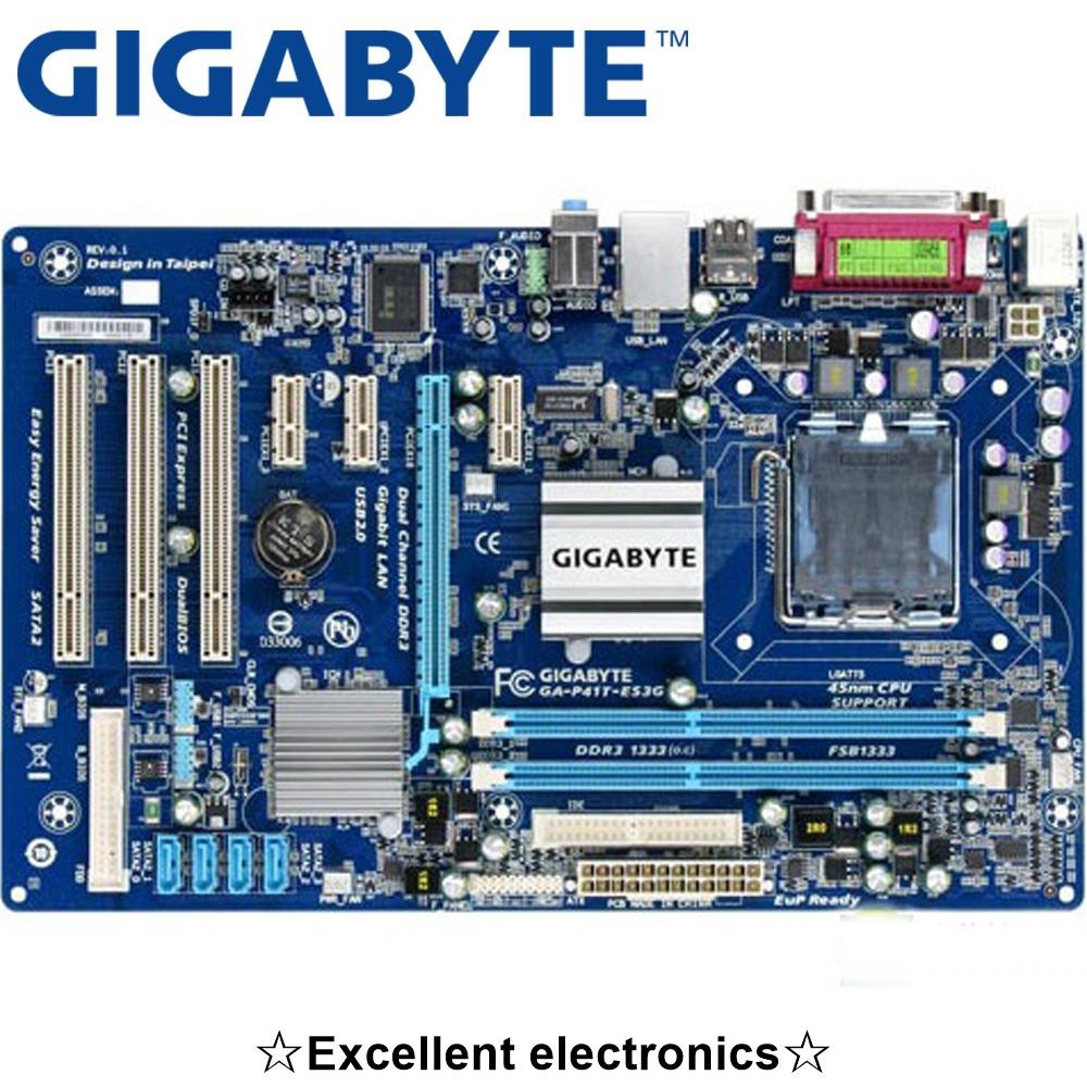 Bo Mạch Chủ Gigabyte Ga-p41t-es3g G41 Lga 775 Q8200 Q8300 Ddr3 8g Atx Uefi Bios