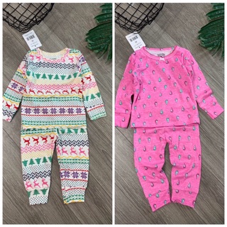 Sét 5 bộ Borip dài tay cho bé gái bảng màu siêu yêu