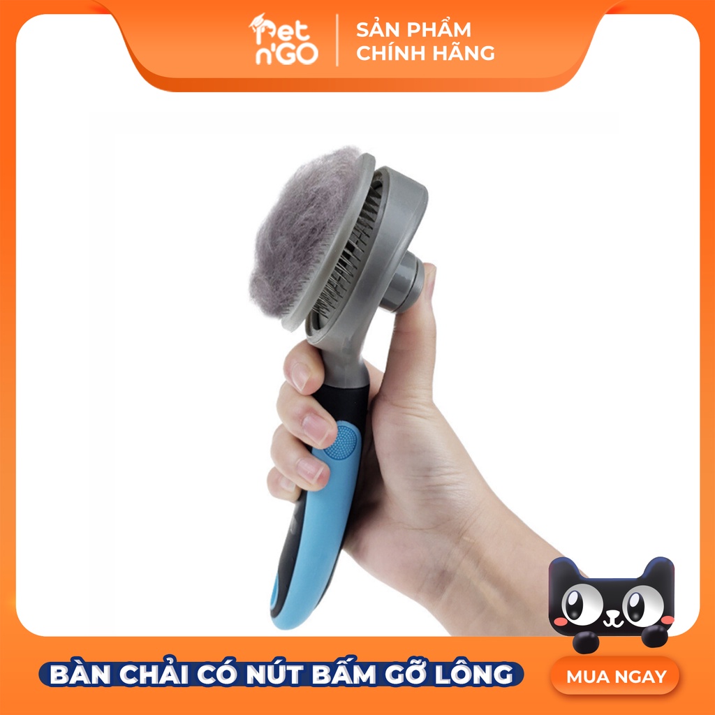 Lược Chải Có Nút Bấm Lấy Lông Cho Chó Mèo