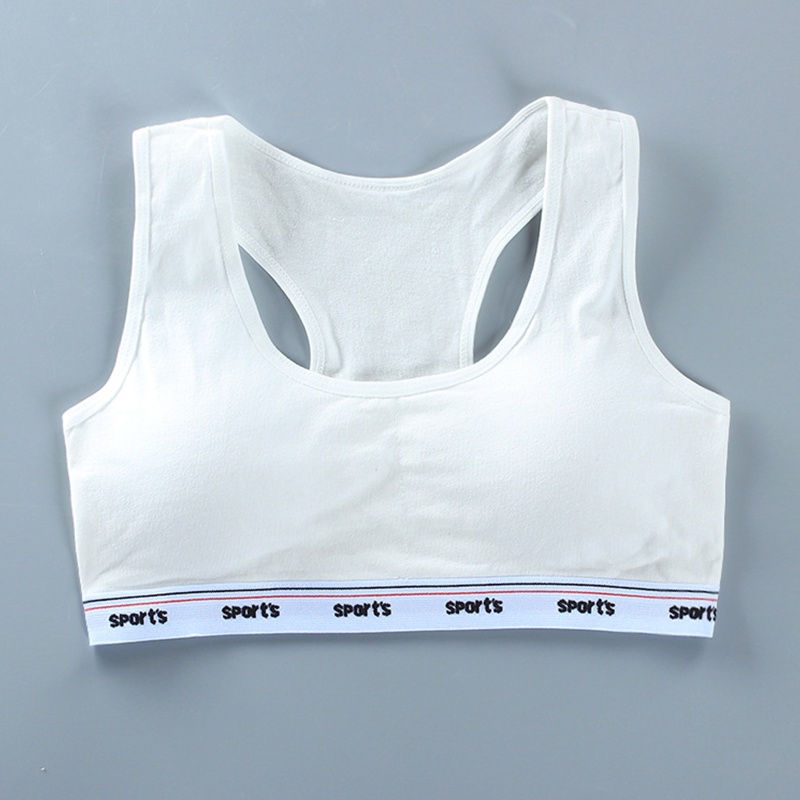 Áo Ngực Thể Thao Dây Bản Rộng Màu Trơn In Chữ Racerback Thời Trang Cho Nữ