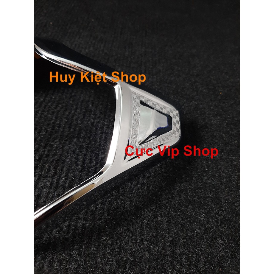 Viền Đèn Pha Trước Vision 2014 - 2019 Xi Inox Cao Cấp MS1988