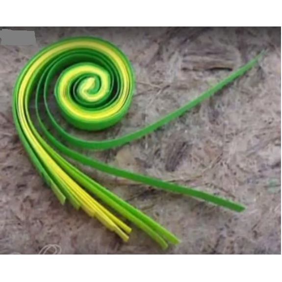 Cây cuốn quilling thân nhựa PVC rãnh rộng 1,5mm