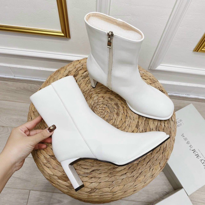 Boot chất da bò thật cao cấp fullbox