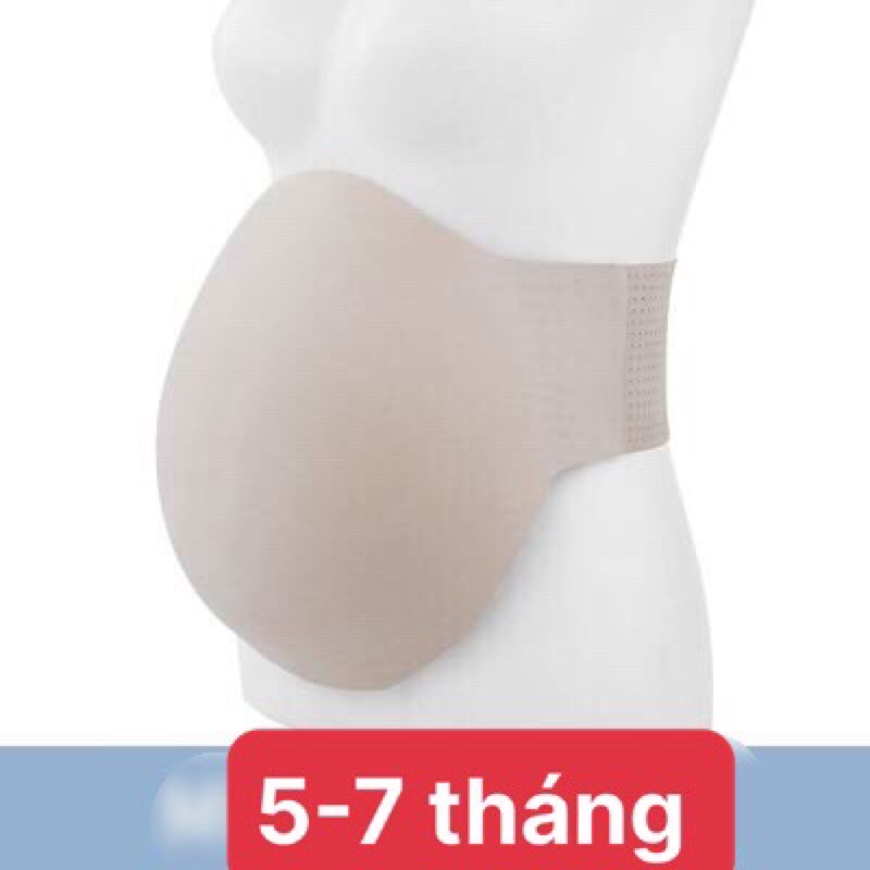 Bụng bầu giả nhồi xốp size 8-9 tháng