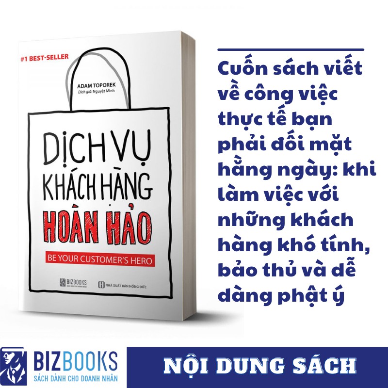 Sách - BIZBOOKS - Dịch Vụ Khách Hàng Hoàn Hảo - 1 BEST SELLER