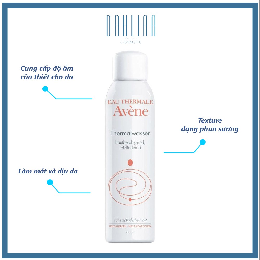 Xịt khoáng Avene (đủ size) Kèm Ảnh Thật