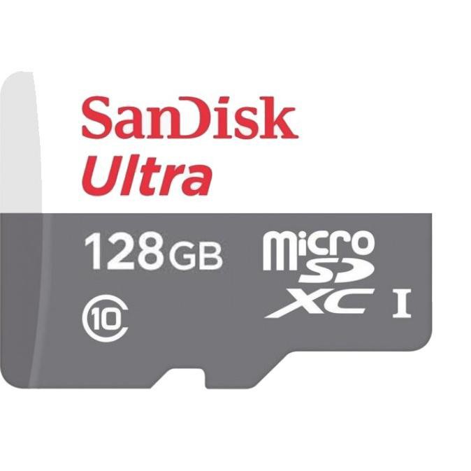 Thẻ Nhớ Sandisk 8gb 16gb 32gb 64gb 128gb 256gb Ultra Class10 100mbps- White Micro Sd