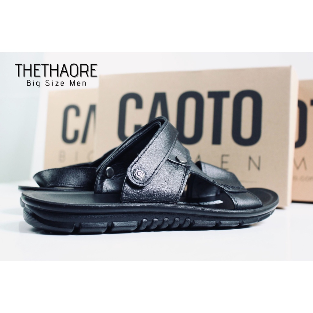 Sandal Nam Amber Big Size Quai Da Chống Thấm Nước - Giày Sandal Nam Big Size 45 46 47 48