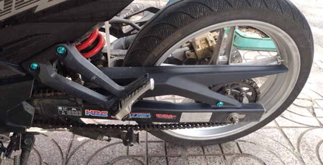 Che sên winner gắn ex 150 như zin