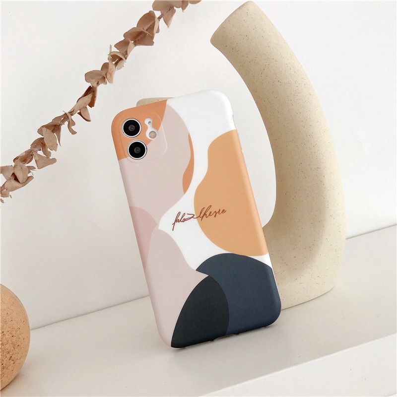 Ốp điện thoại mềm họa tiết nhiều màu đặc sắc cho IPHONE 11 PRO MAX I7 I8 PLUS XR XS MAX | BigBuy360 - bigbuy360.vn
