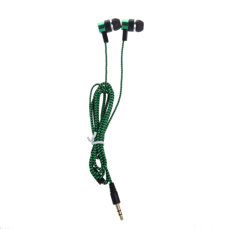 Tai Nghe Nhét Tai bonj 3.5mm Âm Thanh Stereo Sống Động Cho Điện Thoại MP3 / 4