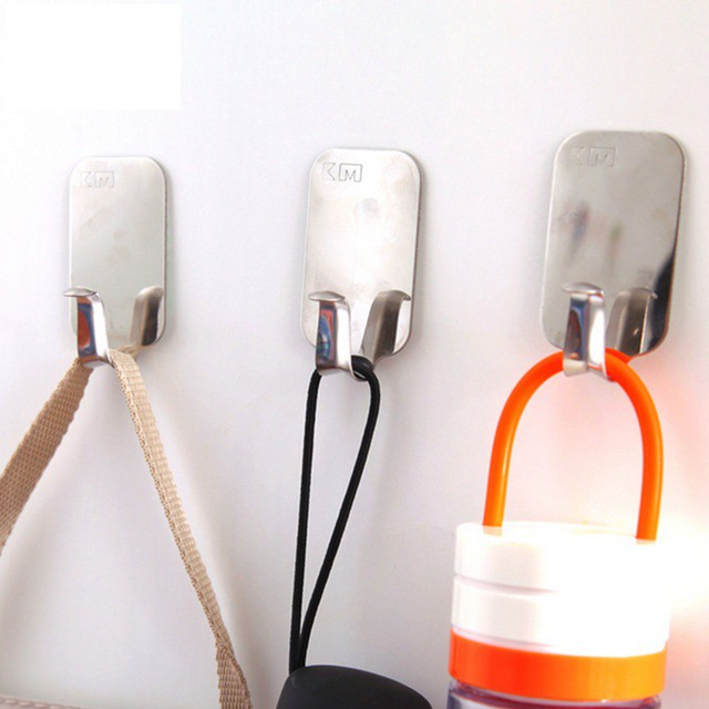 Set 6 Móc Treo Đồ, Móc Dán Tường Treo Quần Áo Đa Năng Tiện Lợi Chịu Lực 2KG