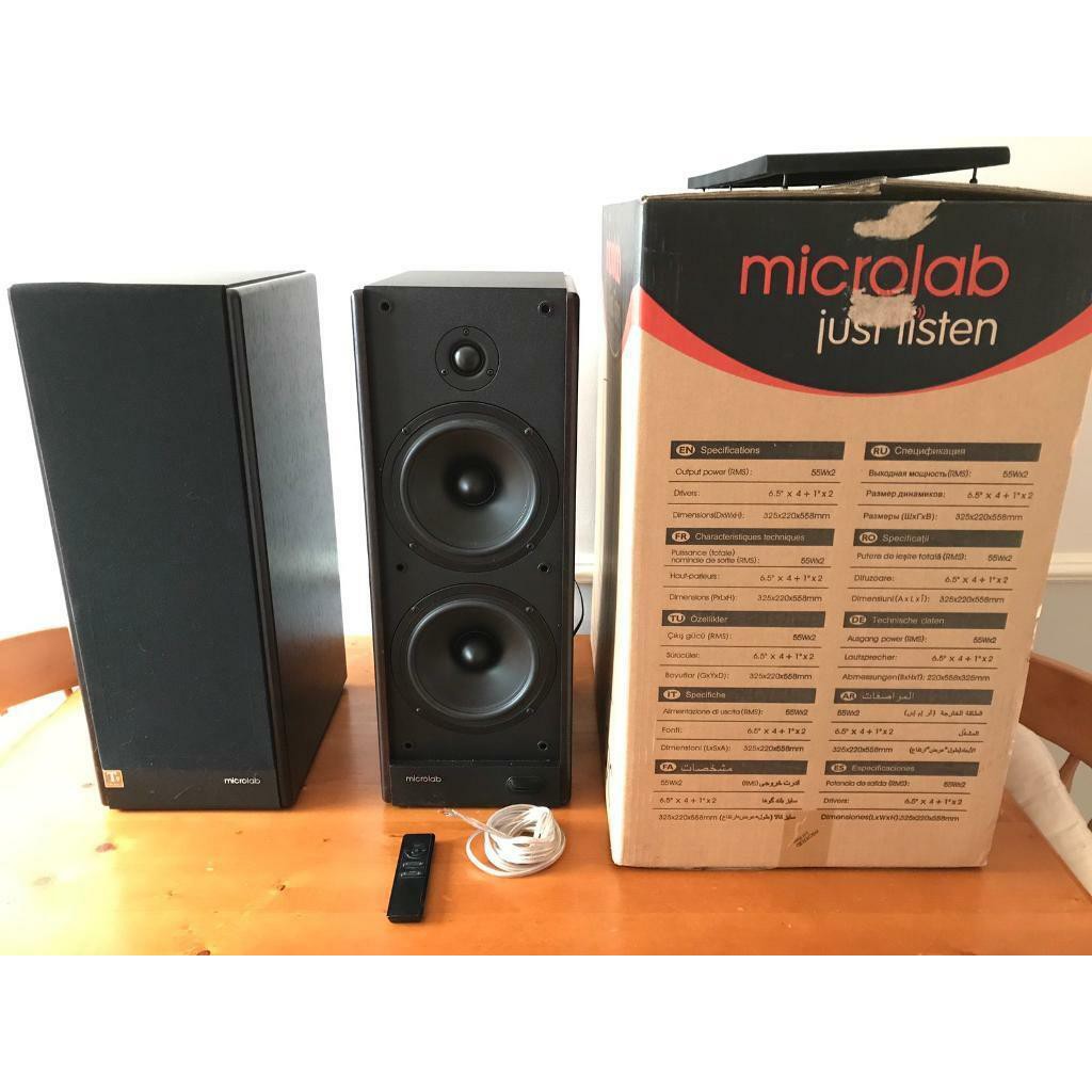 Loa Microlab Solo 7C 2.0 (110W) - Hàng Chính Hãng BH 12 Tháng