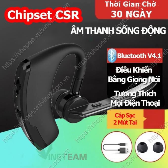 Tai nghe Bluetooth KEAO V8 - V8 Plus pin trâu chống ồn, chống nhiễu sóng -dc2519