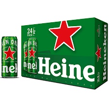 MẪU MỚI Thùng 24 Lon Bia Heineken 330ml