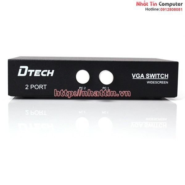 Bộ Chia VGA 2 vào 1 ra DTECH (DT-7032)