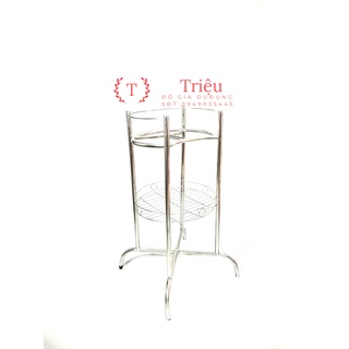 Chân để bình nước lọc inox 201 - bình nước suối 20 lít