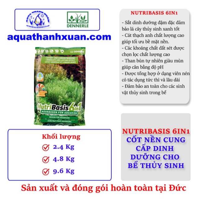 Cốt Nền Nutribasis 6in1