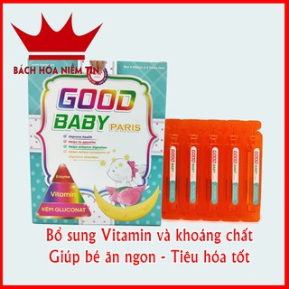 GOOD BABY - Paris - Bổ sung Vitamin, Enzyme, khoáng chất- Giúp bé ăn ngon, giảm rối loạn tiêu hóa, nâng cao sức khỏe