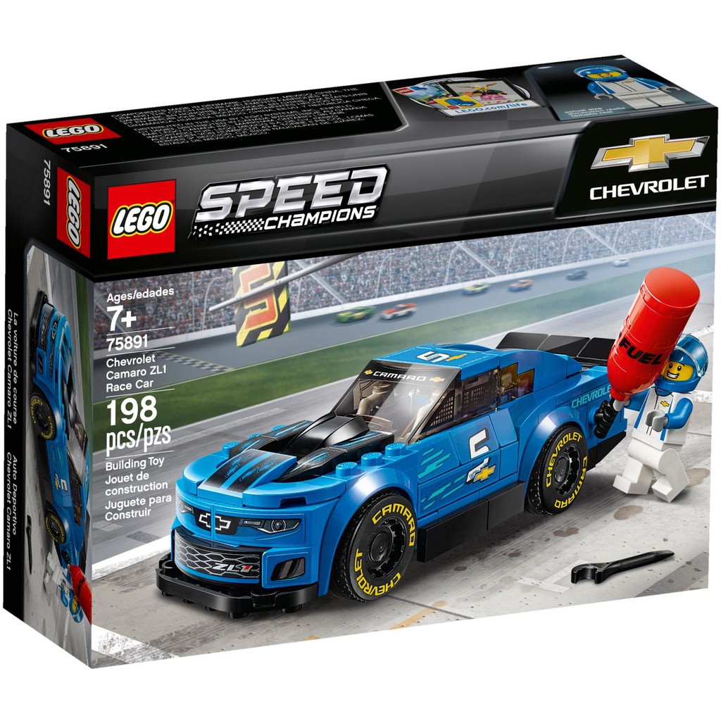 75891 LEGO Speed Champions Chevrolet Camaro ZL1 Race Car - Siêu xe