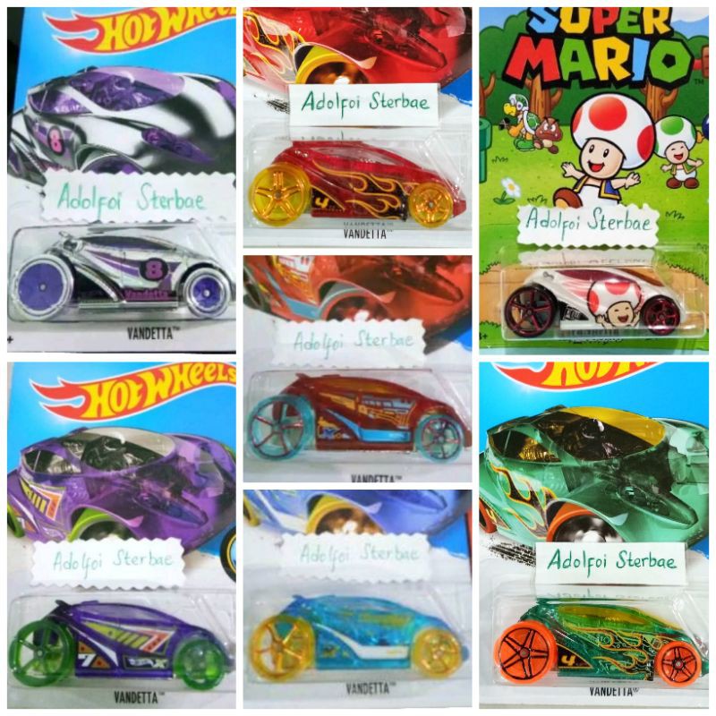 Hotwheels Mô Hình Nhân Vật Game Super Mario