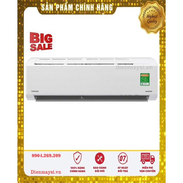 Máy lạnh Toshiba Inverter 1 HP RAS-H10D2KCVG-V (Miễn phí giao tại HCM-ngoài tỉnh liên hệ shop)