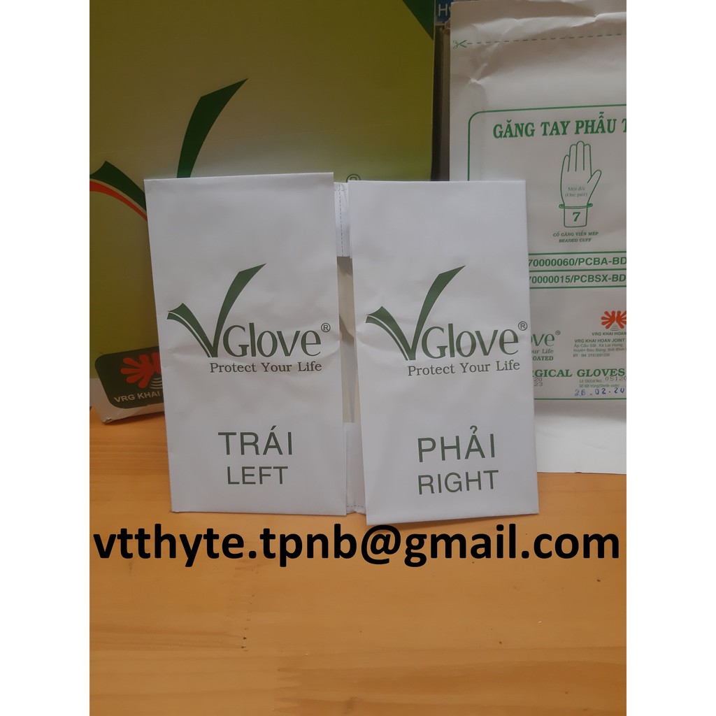 Găng tay phẫu thuật Vglove (Lẻ)