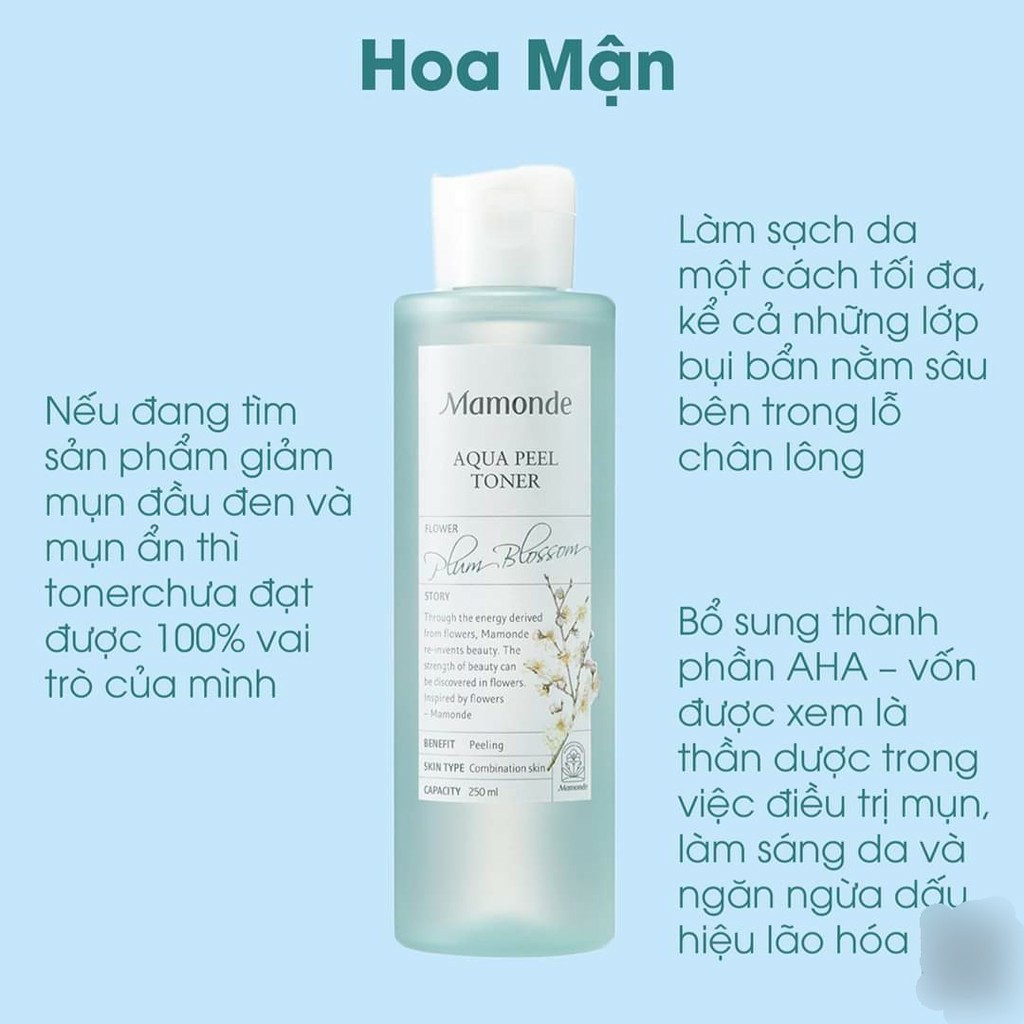 Nước Hoa hồng Mamonde Mini 25ml