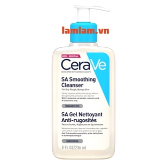 Sữa rửa mặt tẩy da chết cerave renewing sa cleanser 236ml