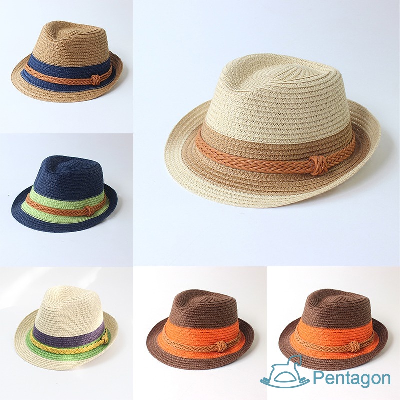 Nón Cối Màu Sắc Tương Phản Cho Ba Mẹ Và Bé